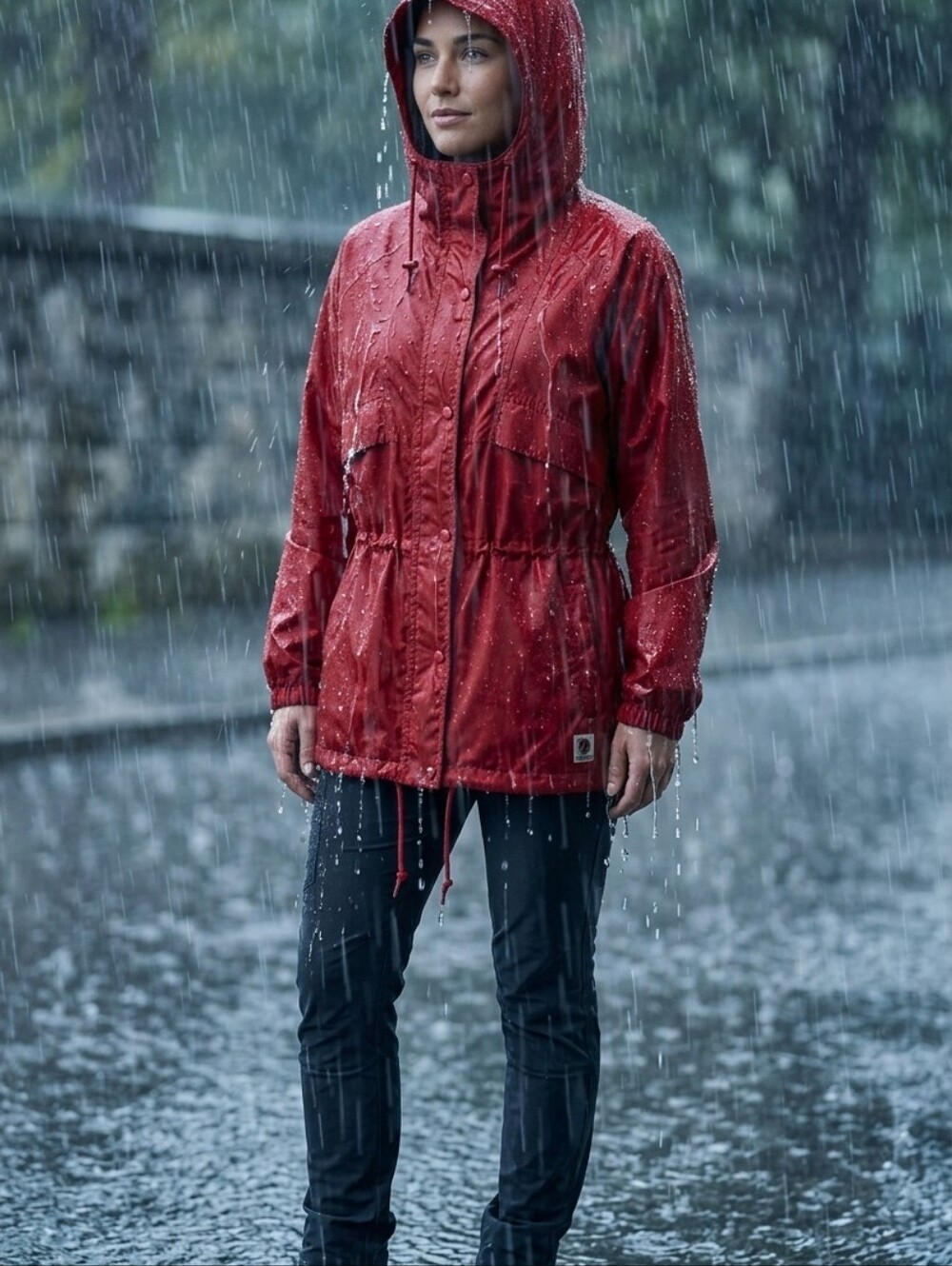 Helly Hansen Women's  red  Rain Jacket L